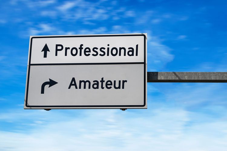 "25 Différences entre les Amateurs et les Professionnels"